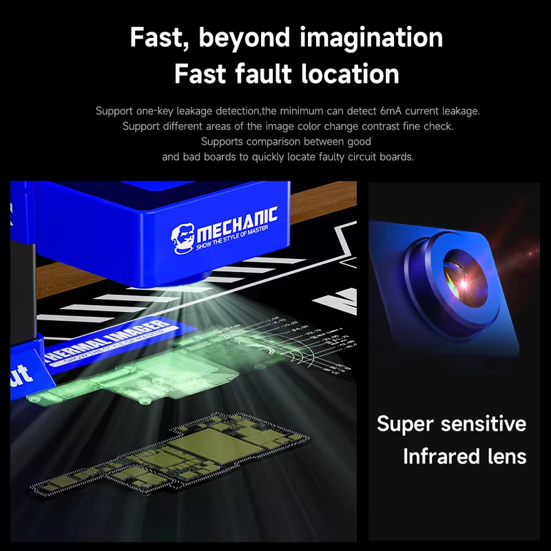 Mechanic iScout 3D Thermal Ima - огляд і ціна Thermal Imaging Camera 256X192