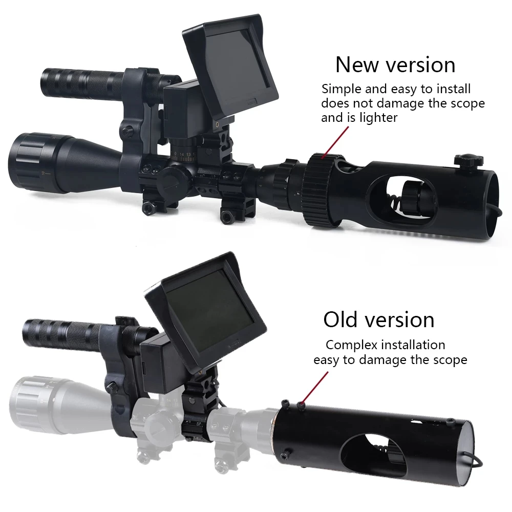 Tactical Night Vision Riflesco - огляд і ціна Hunting Thermal Imaging Scope