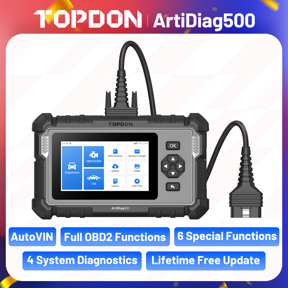 Topdon ArtiDiag500 Car Diagnos - огляд і ціна Topdon Tc001 Thermal Camera