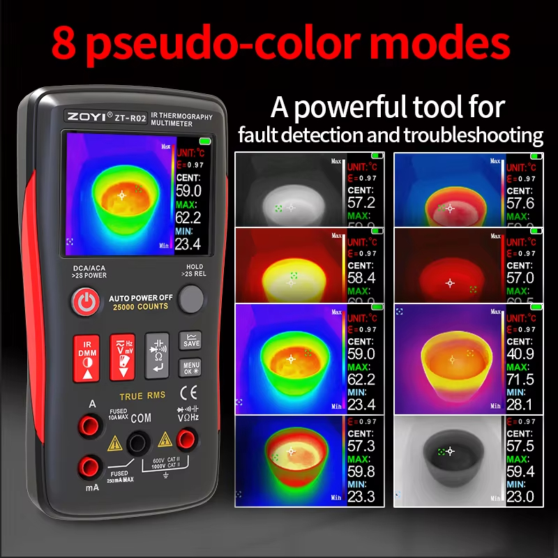 ZOYI R02 Integrated Thermal Mu - огляд і ціна Nf 521 Thermal Imaging Camera